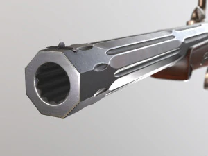 le page pistol 3D Model