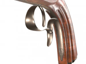 le page pistol 3D Model