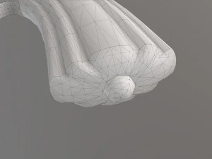 le page pistol 3D Model