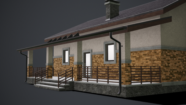 home 3d 3D 모델 .c4d .max .obj .3ds .fbx .stl .blend