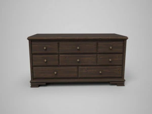 dresser old 3d 3D Model