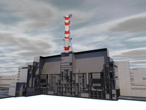 chernobyl nuclear power plant 3d Modèle 3D