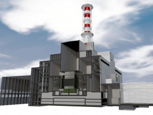 chernobyl nuclear power plant 3d Modèle 3D