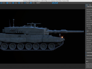leopard tank Modelo 3D