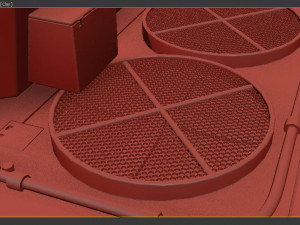 leopard tank Modelo 3D