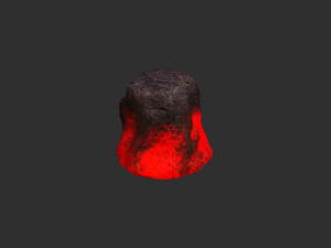 Rock Set 05 - Lava 3D Model
