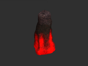 Rock Set 05 - Lava 3D Model