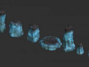 Rock Set 05 - Magic 3D-Modell