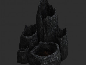 Lava Tubes 3D Model