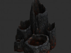 Lava Tubes 3D Model
