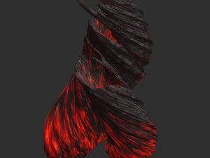 Lava Tubes 3D Model