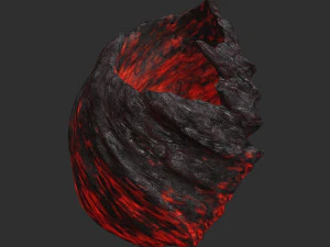 Lava Tubes 3D Model