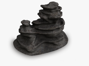 Large Cave Rock - Base 3D 模型