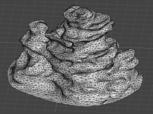 Large Cave Rock - Base 3D Model