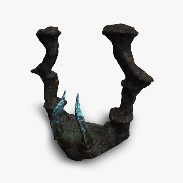 Dragon Jaw Portal Modèle 3D .c4d .max .obj .3ds .fbx .stl .blend 