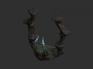 Dragon Jaw Portal Modèle 3D