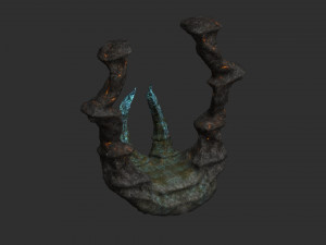 Dragon Jaw Portal Modèle 3D