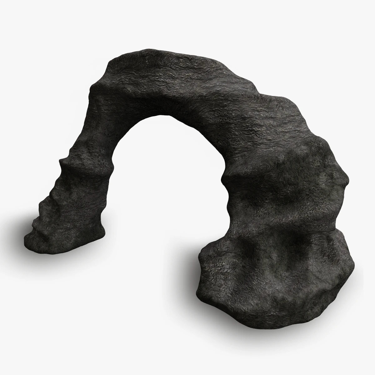 Small Stone Arch - Base 3D Model .c4d .max .obj .3ds .fbx .stl .blend 