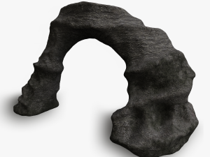 Small Stone Arch - Base 3D Model