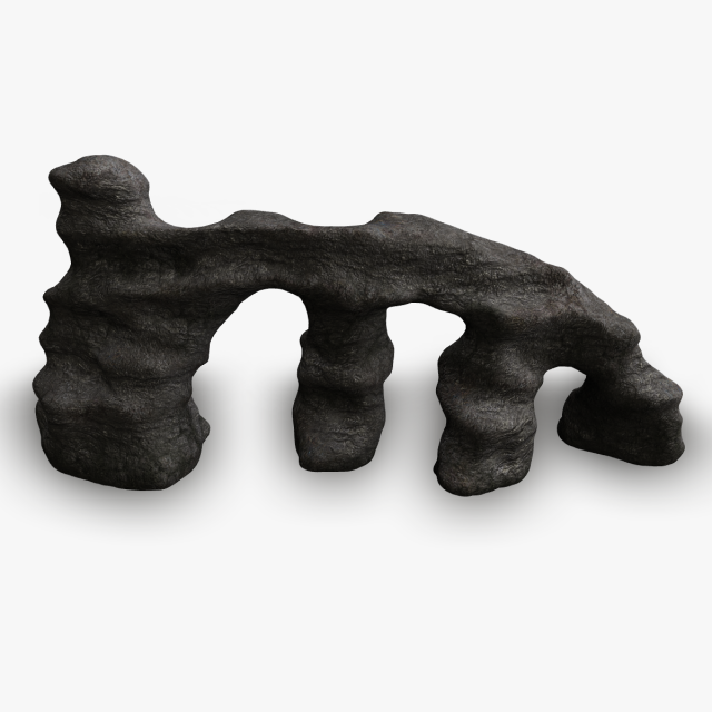 Large Stone Arch - Base Model 3D .c4d .max .obj .3ds .fbx .stl .blend 