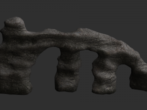 Large Stone Arch - Base Model 3D