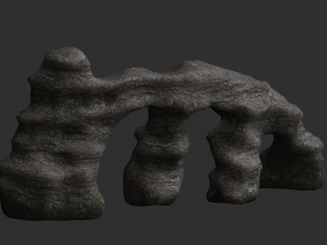 Large Stone Arch - Base Model 3D