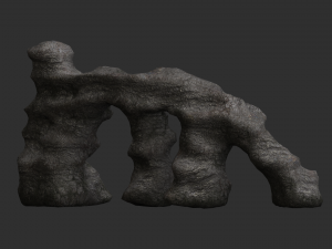 Large Stone Arch - Base Model 3D