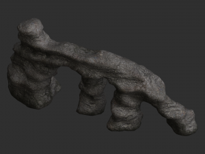 Large Stone Arch - Base Model 3D