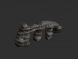Large Stone Arch - Base Model 3D