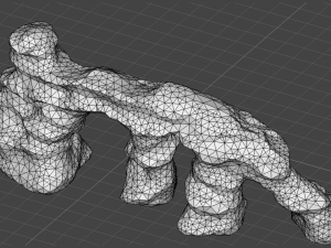 Large Stone Arch - Base Model 3D