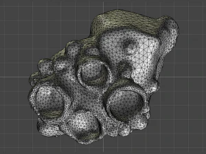 Spider Rock 01 3D Model