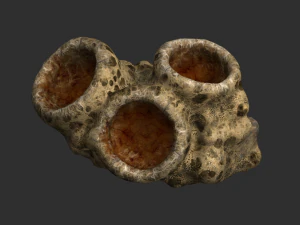 Spider Rock 02 3D Model