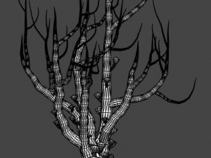 12 Stylised Trees in 4 Color Options Modello 3D