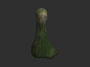 5 Cave Rocks in 4 Texture Options 3D Model