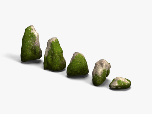 Rock Set 03 - Ivy Modelo 3D