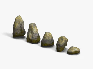 Kaya Seti 03 - Orman 3D Model