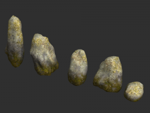 Rock Set 03 - Forest Modelo 3D