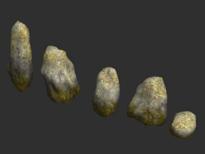 Rock Set 03 - Forest 3D Model