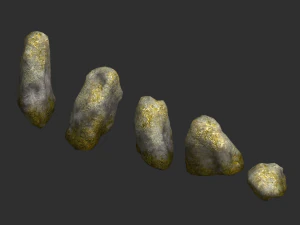 Rock Set 03 - Forest 3D Model