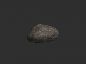 Rock Set 03 - Cracks 1 Model 3D