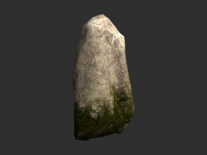 Rock Set 03 - Moss 3D Model