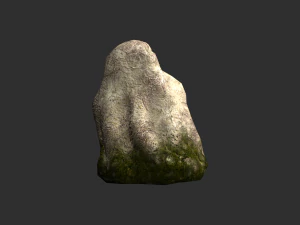 Rock Set 03 - Moss 3D Model