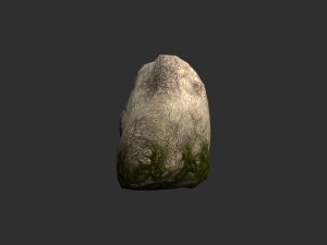 Rock Set 03 - Moss 3D Model
