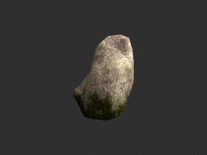 Rock Set 03 - Moss 3D Model