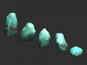 Rock Set 03 - Ice Modèle 3D