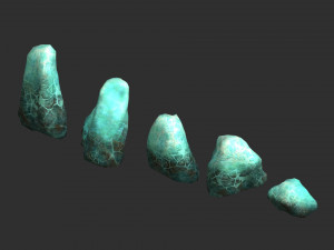 Rock Set 03 - Ice Modèle 3D