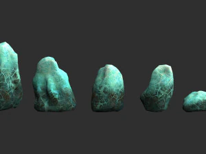 Rock Set 03 - Ice 3D Model