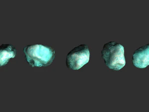 Rock Set 03 - Ice 3D Model