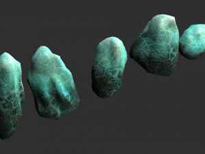 Rock Set 03 - Ice Modèle 3D