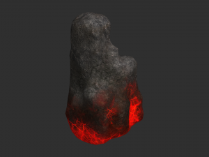 Rock Set 06 - Lava 3D Model